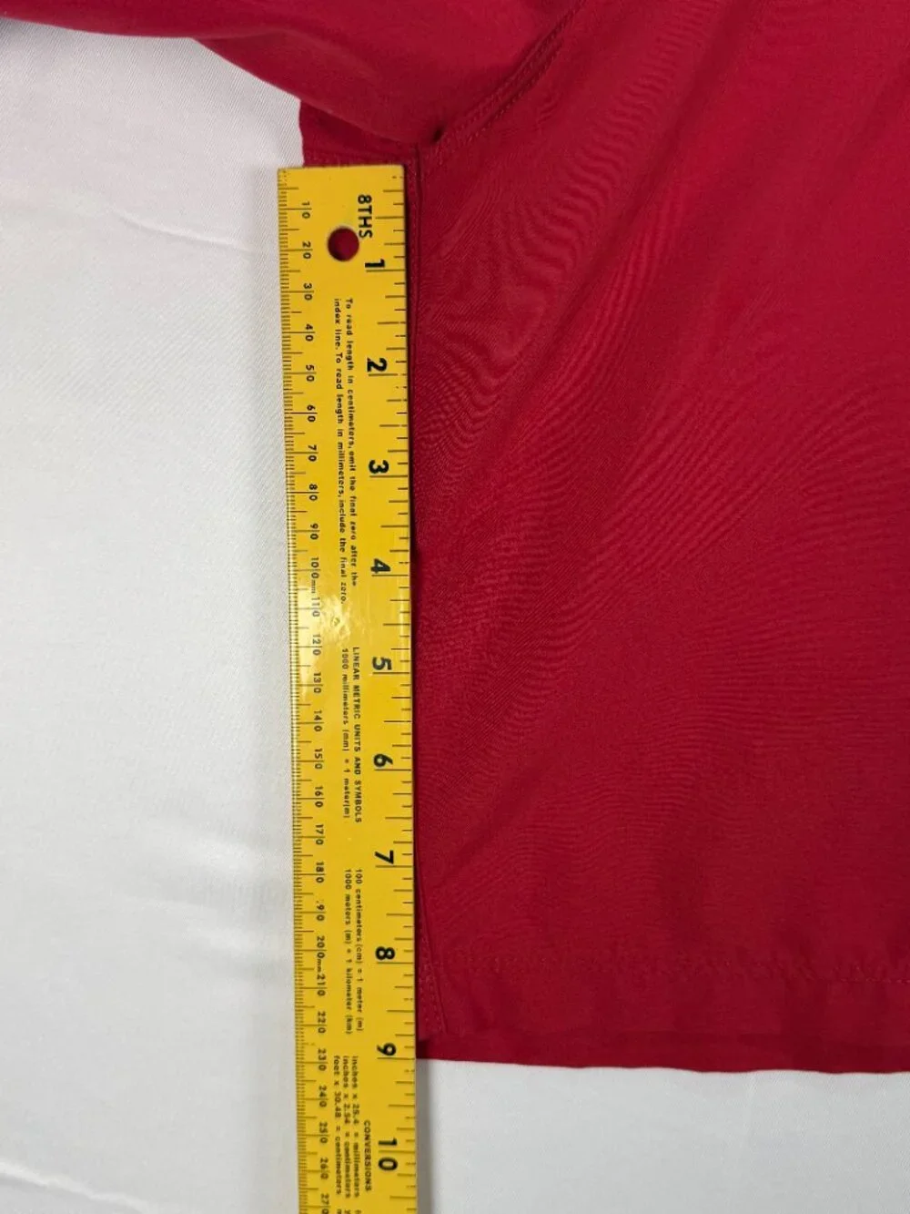 Hurley Board Shorts Mens Size 34 Red Unlined Swim Trunks Comfort 9” Inseam Beach